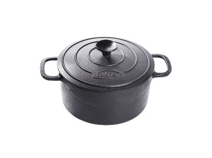 تصویر قابلمه چدن سایز 18 نالینو مدل Feleti